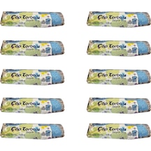 Canhome Büyük Boy Çöp Torbası Mavi 10 x 10'lu 65 x 80 CM