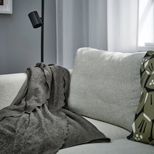 Ikea Daggkapor Polar Koltuk Örtüsü Tek Kişilik 130 X 170 Cm Koyu Gri