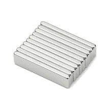 10 Adet - Köşeli Neodyum Mıknatıs, 20x6x3 Mm, Süper Güçlü Magnet, N35 Kalite