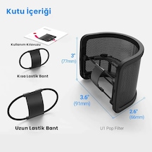 Fifine U1 Metal Pop Filtre