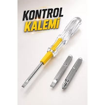Hepsi Test Cihazı Kontrol Kalemi Çift Başlıklı Şeffaf Elektrik Testi Najmaddin 34455952