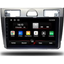 Aln Ford Fiesta 2006-2011 Gri 8gb Ram 128gb Hafıza 8 Çekirdek Carplay Android Multimedya 9"