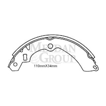 Suzukı Vıtara 88/98 Arka Fren Pabucu 3kapı 110x34 Daıwa