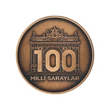 Agakulche Milli Saraylar Başkanlığı 100.yılı Bronz Sikke Coin