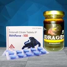 Dragon 110gr Birtkisel Macun + Abhifrce100mg 10tablet Set Formen