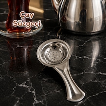 Porsima Paslanmaz Çelik Çay Süzgeci - 12cm