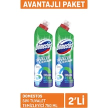 Domestos Sıvı Tuvalet Temizleyici 2 X 750 Ml