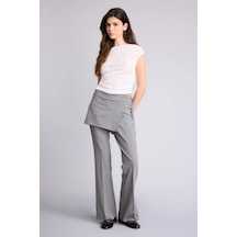 Defacto Flare Fıt Normal Bel Standart Boy Pantolon G9501ax26spgr394 Gri-gr394