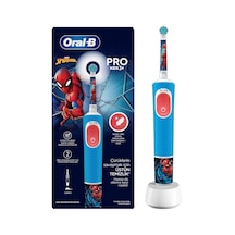 Oral B D100 Pro Çocuk Spiderman Şarj Edilebilir Diş Fırçası 5 Adet