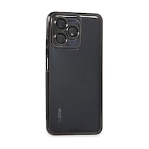 Realme C53 Kılıf Razer Lensli Silikon - Siyah -