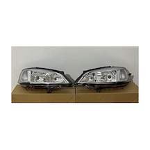 Opel Astra G Kasa Sağ Sol Far Takımı 1998-2005 12161561 12161571