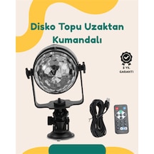 Müzik Ritmine Uyumlu 7 Modlu Renkli Disko Topu Işığı Diğer