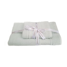 Camellia Banyo Havlu Seti- 70x140 Cm+50x80 Cm Mint