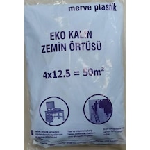 Kalin Etli Boya Örtü Zemin Brandası Eşya Koruma Naylonu 50 N11.94