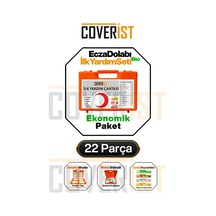 İş Yeri İlk Yardım Çantası Ecza Dolabı Acil Müdahale Seti - Eko Paket