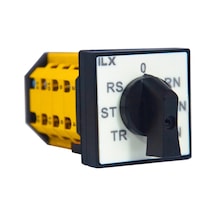 Ilx L4 Tip 7x16 Voltmetre Komütatör Pako Şalter İl-xl4-f07-016