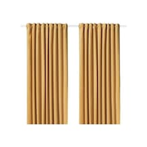 Ikea Sanela Fon Perde 140x300 Cm Hardal