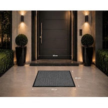 Nem Ve Toz Alıcı Gri Paspas Kapı Önü Nem Alıcı Gri Paspas 40x60 Çok Renkli
