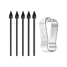 Novstrap Samsung Galaxy S Pen Dokunmatik Kalem İle Uyumlu Yedek Uç 5 Adet Spen Tips + Takma Aparatı