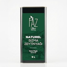 Paz Naturel Sızma Zeytinyağı 5 L Teneke