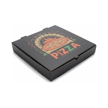 Miyo Ambalaj Pizza Kutusu Oluklu Karton 26 CM 100'lü 26 x 26 x 4.4 CM