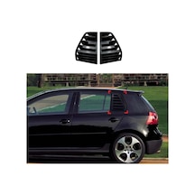 Vw Golf 5 Kelebek Cam Vizörü Piano Black 2003-2009