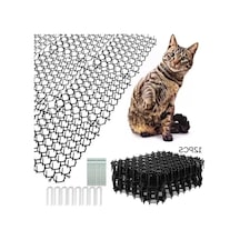 Dikenli Kedi Kovucu Mat, 12 Adet İle 20 X 15 Cm Boyutlarında Koruma Sağlar