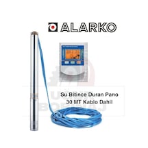 4" 1.5 Hp 14 Kademe Dalgıç Pompa 30 Mt Kablo Ve Su Bitince Duran