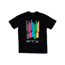 Stoned&Fame Pentatonix Baskılı T-shirt SIYAH