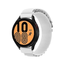 Newface Watch 20mm Kr410 Kumaş Kordon - Beyaz Diğer
