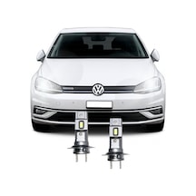 Vw Yeni Golf 7,5 Led Xenon H7 Kısa Far Oto Ampul Seti Mini Led 2'li Set