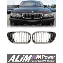 Bmw 3 Series E46 Sedan 2002 2005 Full Krom Ön Böbrek Panjur Seti Grille