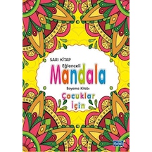 Çocuklar İçin Mandala Sarı