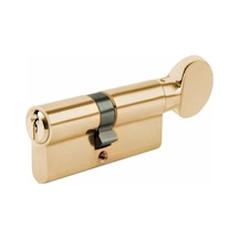 68 Mm Mandallı Topuzlu Bilyalı Barel / Kilit Göbeği Beyaz