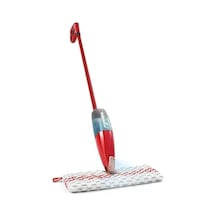 Hızlı Temizlik İçin Doldurulabilir Sprey Mop - Mikrofiber Ped Açık Bej