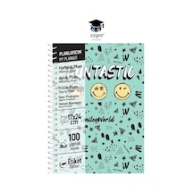 17x24 Cm 100 Yaprak Planlayıcı Defter Sticker Aylık Haftalık Yıllık Yemek Planner Sert Kapak Telli Yeşil 17x24 Cm 100 Yaprak Planlayıcı Defter Sticker Aylık Haftalık Yıllık Yemek Planner Sert Kapak Telli Yeşil