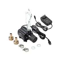 Decdeal Qr90b Su Pompa Avrupa Şarjlı - Filtre Örtüsü, Dc Bağlantı, 1/4" Adaptörlü - Akvaryum, Hidroponik Su Döngüsü Sistemi