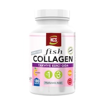Type 1-3 Balık Kolajen Cla Biotin 180 Tablet Çinko Collagen Hyaluronic Acid