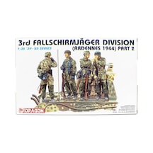 Dragon 6143, 1/35 3.paraşütcü Timi Ardennes 1944 Part2 Figür Maketi