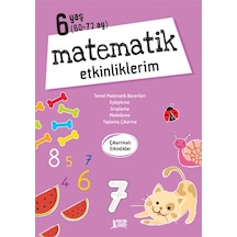 Matematik Etkinliklerim 6 Yaş - Minik Ada Yayınları - Kollektif