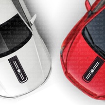 Suzuki Markalı Logolu Kaput Şerit Sticker Lüks Model