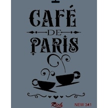 Rich New Seri N-341 Stencil 35X25 Cm
