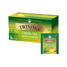 Twinings Limonlu ve Ballı Bardak Poşet Yeşil Çay 25'li