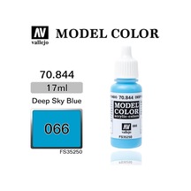 17 Ml. 66 Deep Sky Blue-matt Model Color Serisi Maket Boyası, Vallejo 70844 Standart