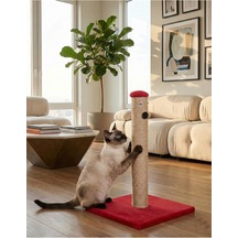 Kedi Tırmalama Tahtası 42cm, Kırmızı