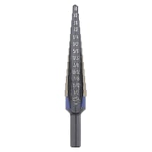 Ayrex Industrial Tools 10231cb Unibit Kademeli Matkap Ucu, 0.8 Mm Artışlarla, 13 Kademe, M-35 Kobalt Alaşımlı Çeli
