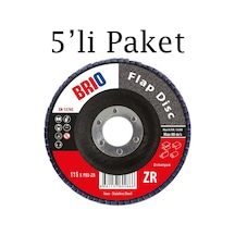 Brio Flap Disk 180xp80 Zr 5'li Paket
