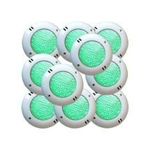 Tenda 8 Watt Smd Led Yeşil Mini Sıva Üstü Havuz Lambası 10 Adet