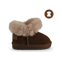 Buckhead Kız Çocuk Kürklü Bot Buck3062 Brown Bugy Func Kahverengi