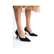 Trendella Kadın Siyah Saten Stiletto Tr08ms27d
